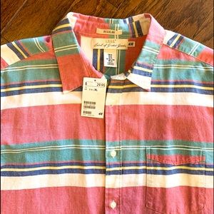 NWT H$M L.O.G.G. Long Sleeve Striped Tees